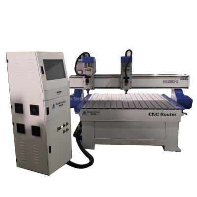 China Woodworking CUTTING AND ENGRAVING 1590 3D Wood CNC Router Machine for Wood Carving Engraving, CNC Router 3 Axis, Dual Axis CNC Router for sale