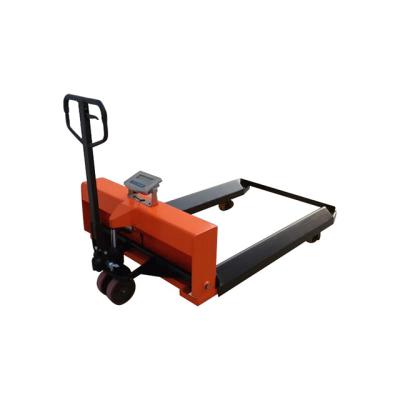 China AC Motor Mini Electric Paper Roll Pallet Battery Jack 2000Kgs Trolley for sale