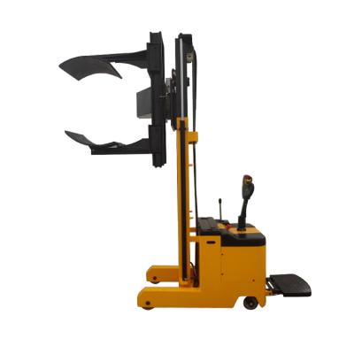 China Building Material Shops 2 Meter Height Roll Paper Receiver High Lifting Electric Forklift for sale