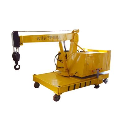 China Gantry Crane 24V 210AH Crane Lifting Mobile Portable Electric Crane Powered Standing Battery Charged for sale