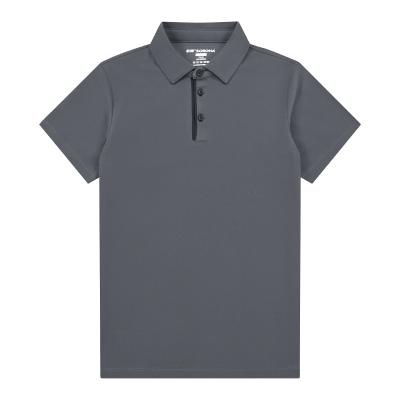 China Anti-wrinkle Men Polo Shirt Quick Dry 100% Cotton Breathing Customized Logo with Moisture Wicking for sale