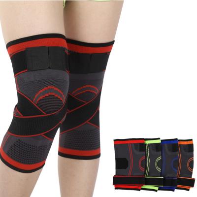 China Sports Users AOWEI Cuff Compression Knee Brace Strap for sale