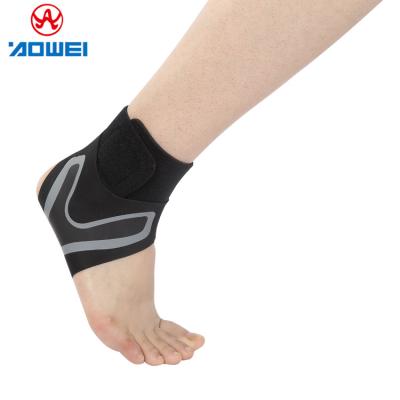 China Sports Use Chinese Factory Price Black Ankle Guard With Opening for sale