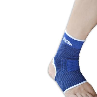 China Sports Users Aowei Blue Sapphire Color Ankle Support Sport Compression Ankle Support for sale