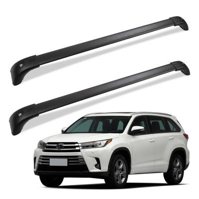 China High Quality Automotive Spare Parts Locking Screw Roof Rails Cross Bar For TOYOTA HIGHLANDER 2014-2019 for sale