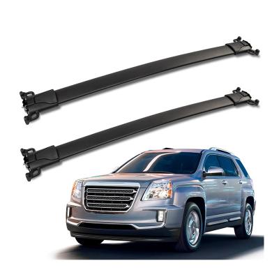 China Customizable Automotive Aftermarket Aluminum Silver Roof Rails Betrayal Bar For 2010-2017 GMC Terrain for sale