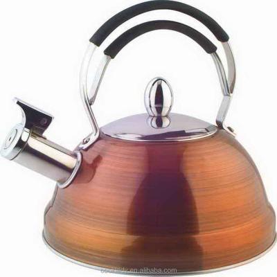 China Sustainable 3.0L stainless steel whistling kettle, supplier for BERGNER, PETERHOF, BOHMANN, BEKKER for sale