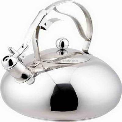 China Sustainable stainless steel (metal) whistling kettle (tea kettle, teapot) for sale