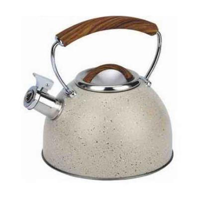 China Durable Strong Stainless Steel Bottom Capsuled Whistling Kettle With Color for sale