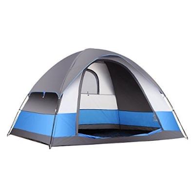 China Waterproof Wholesale Waterproof Luxury Family Two Room And One Hall 10 Persons Outdoor Mountain Camping Tent for sale