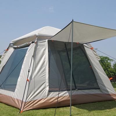 China Waterproof Family Glamping For Wild Hiking Space Waterproof Camping Tent Outdoor  Wholesale Luxury Folding Cabin Tent for sale