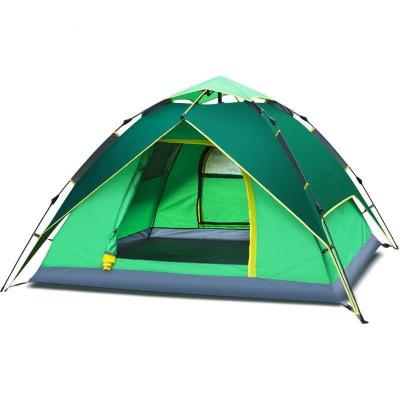 China Waterproof Full Automatic Tent Quality Waterproof Portable Camping Tent Outdoor Glamping Bell Tent For Campsite for sale