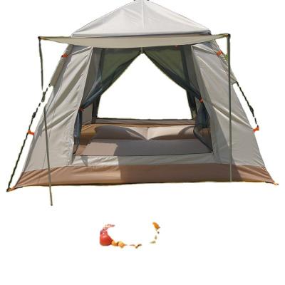 China Waterproof wholesale Fiberglass Pole glamping Outdoor Tent Camping Tent for sale