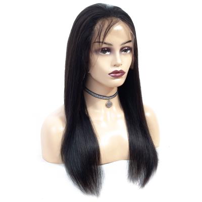 China Customizable Lace Front Long Human Hair Straight Comfortable Straight Style Wig for Women for sale