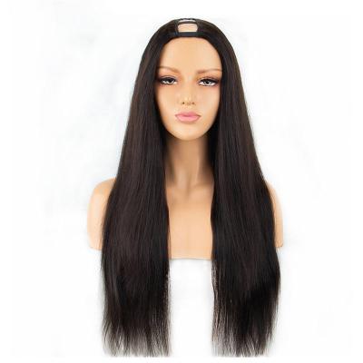 China ZP Hot Selling Straight Hair Piece Wig 100% Real Long Hair U Part Wave Wigs for sale