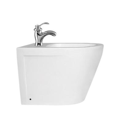 China Popular European Tank Design Washdown Hung Bathroom Wall Mounted Ceramic Toilet Bowl Hidden White WC for sale