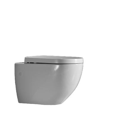 China Ceramic Cistern Cheap Price Concealed Wall Hung Toilet Bowl Wall Mounted Toilet Complete Set for sale