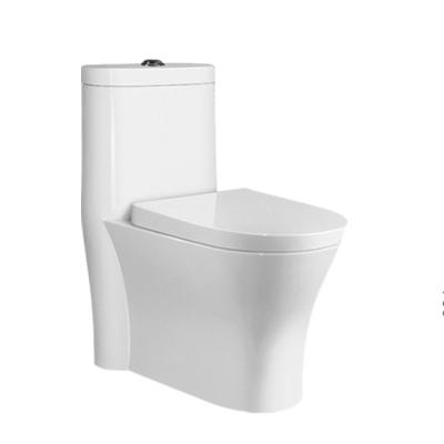 China Double-Flow Chinese Bathroom One-Piece Toilet Integrated Siphonic Toilet One-Piece Toilet Good Prices for sale