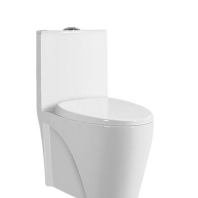 China Concealed Tank Many Popular Design White Ceramic Toilet Siphonic Supply Flushing One-Piece Toilet for sale