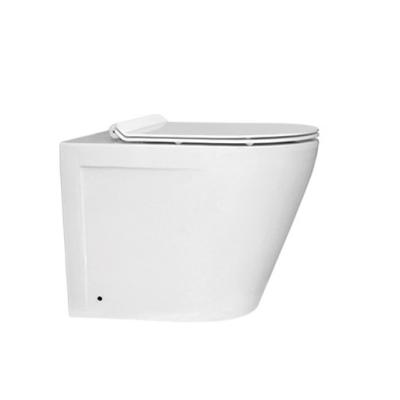 China Modern European Hidden Tank Design Toilet Seat Slim Floor Standing Shower Smart Toilet for sale