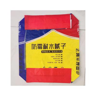 China Recyclable Factory Directly Customized 25kg Valve Putty Powder Packaging Bags for sale