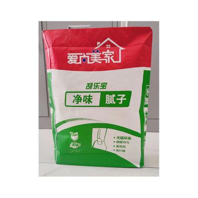 China Manufacturers Direct Selling Recyclable Flour 25kg Paper Bag Putty Powder Packaging Bag for sale