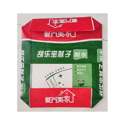 China Best Seller 25kg Recyclable Multilayer Packaging Bag Returns Putty Powder Packaging Bag for sale