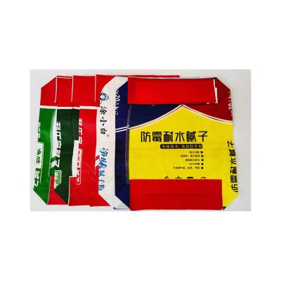 China Low Price Recyclable Low Price Block Square Bottom Putty Powder Packaging Bag for sale