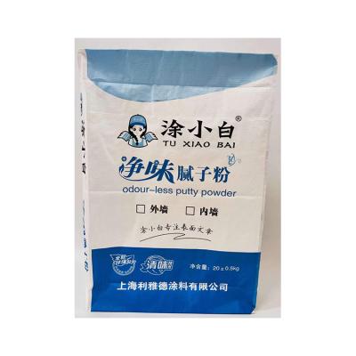 China High Quality Industry Woven Bags Putty PP Recyclable Powder Packaging Bag for sale