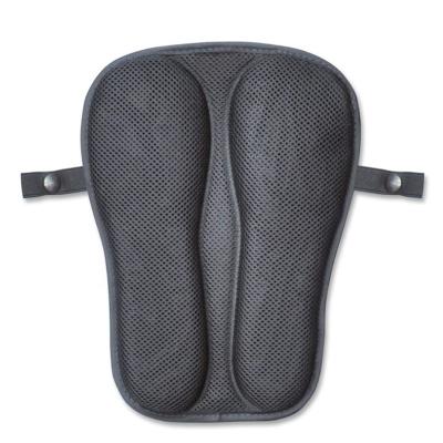 China Breathable Motorcycle Motorbike Gel Back Seat Cushion Comfortable Protective Seat Cover for sale