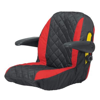 China Durable Waterproof Padded Storage Lawn Tractor Seat Cover Lawn Mower Tractor Seat Cover for sale