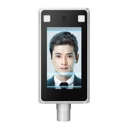 China Motion Detection Access Control Temperature Measurement Body Scanner Camera Time Attendance Facial Recognition for sale