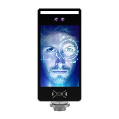 China People Counting Binocular Smart Touchless Face+ Card Time Attendance And Access Control for sale