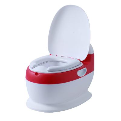 China Eco - Friendly Rise Simulated Adult Toilet Flush Healthy Portable Baby Potty for sale