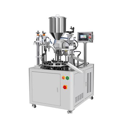 China filling & Custom Cosmetic PVC/PE/PP/Composite Tube Sealing Machine Full Automatic Ultrasonic Filling And Sealing Machine for sale