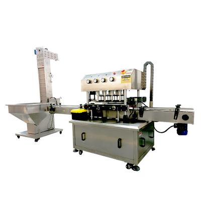 China machinery & VANJIA-035 Full Automatic Hardware High Speed ​​Capping Machine Automatic Lid Locking Machine for sale