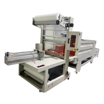 China Cuff Type Sleeve Heat Shrinkable Film PE Film Packaging Machine Cardboard Film Plastic Sealing Packaging Machine for sale