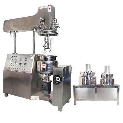 China Liquid Cosmetics Homogenizing Machine Frequency Conversion Speed ​​Vacuum Emulsifying Regulation Hydraulic Lifting Homogenizer for sale