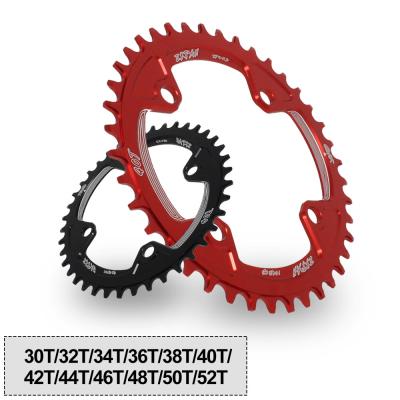 China Mountain Bikes 104BCD XT Round Shape 30T 32T 34T 36T 38T 40T 42T 44T 46T 48T 50T 52T Cycling Chain Ring MTB Bike Sprocket for sale