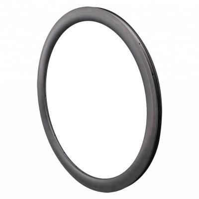 China Lightweight Carbon 700c Rim 45mm Depth Carbon Rim Tubular / Anvil for sale