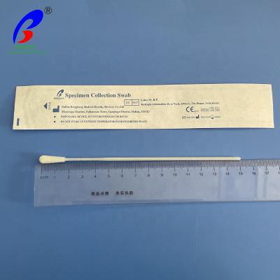 China swab test antigen vtm swab flocking swab oral specimen collection flocked swab for sale