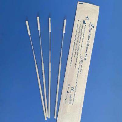 China Sampling Sterile Specimen Collection Sampling Nasal Swab Assembled Rapid Antigen Test Swab for sale