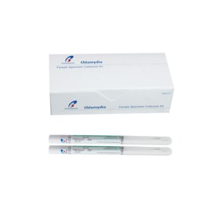 China Sampling Sterile Disposable Nasopharyngeal Assembled Swab With PP Tube for sale