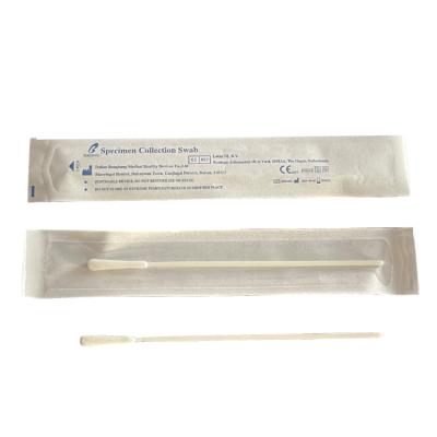 China Sampling Disposable Medical Sterile Assembled Oronasal Swab Specimen Collection Swab Nasopharyngeal Throat Swab for sale