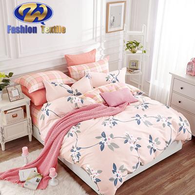 China Factory Nondisposable Lace China Bedding Set Luxury Cotton Bed Sheets for sale