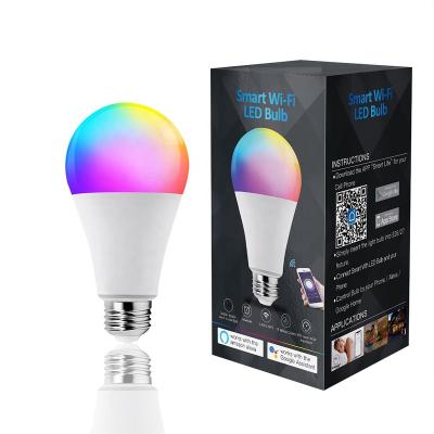 China Residential RGBW/WW Light Bulb Compatible with Alexa and Google Assistant Factory Direct Sale Smart WiFi LED OEM Available for sale