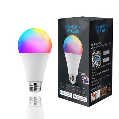 China Tuya Residential Smart Light Bulb 800Lm WiFi RGB Smart Colorful Smart Lamp for sale