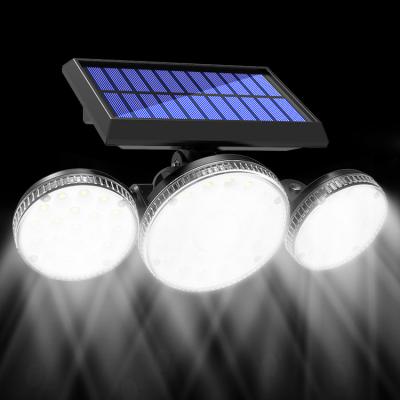 China ABS Garden LED Flood Light Solar Motion Sensor Outdoor Waterproof Plastic Solar Power Light ABS Solar Power Light for sale