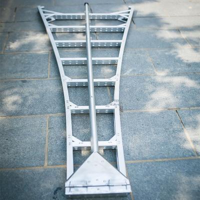 China Aluminum Folding Ladders Tripod Fruit Picking Step Ladder Orchard Harvest Ladder Te koop