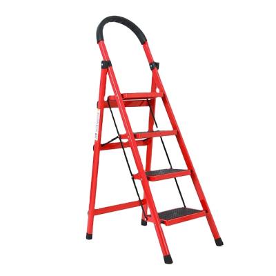 China Folding Ladders Aluminum Alloy Herringbone Ladder For Household Use With Wide Step And Movable Type Directly Supplied From China Te koop